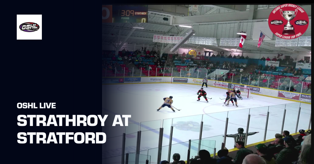 Strathroy at Stratford (OSHL Live) | Sporfie