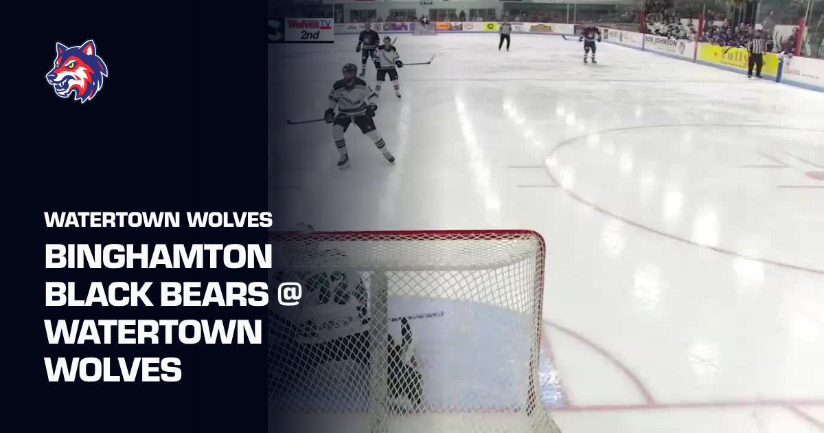 Binghamton Black Bears @ Watertown Wolves (Watertown Wolves) | FPHL