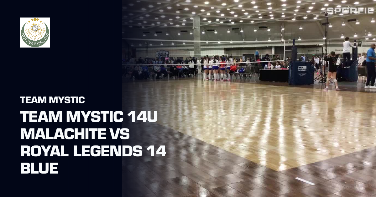 Team Mystic 14U Malachite vs Royal Legends 14 Blue (Team Mystic) | Sporfie